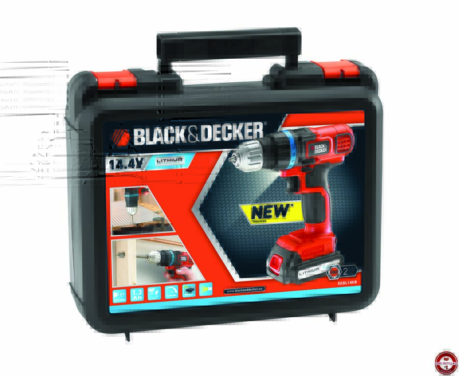 Perceuse-visseuse sans fil EGBL14K Black&Decker