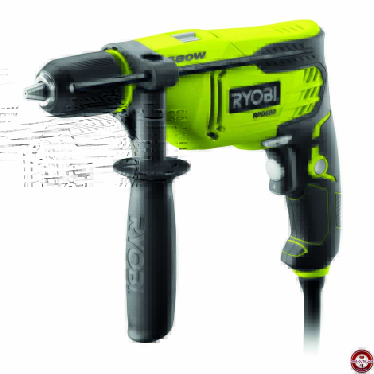 Perceuse-visseuse à percussion filaire RPD800K RYOBI