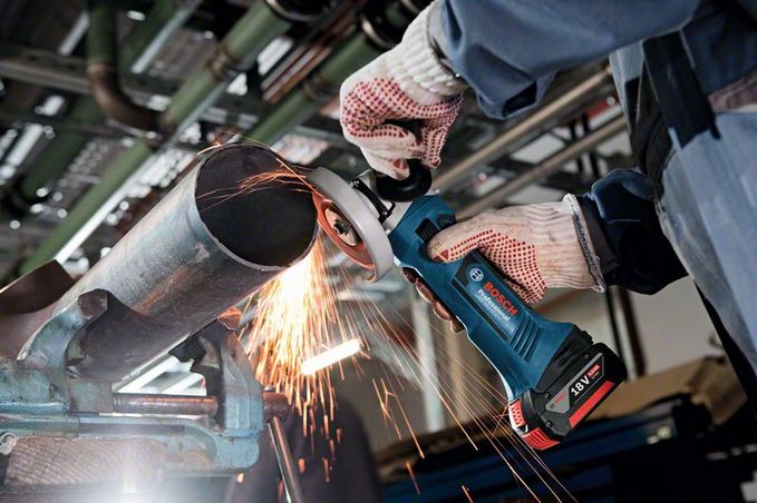 Meuleuse angulaire sans fil GWS 18-125 V-LI Bosch professional Meuleuse angulaire sans fil GWS 18-125 V-LI Bosch professional