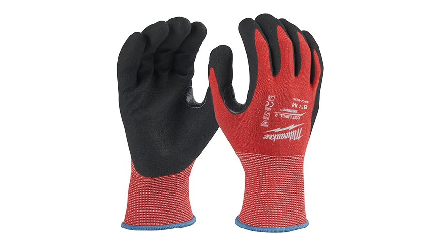 gants anti-coupures niveau 2/B M/8 4932479907 Milwaukee gants anti-coupures niveau 2/B M/8 4932479907 Milwaukee