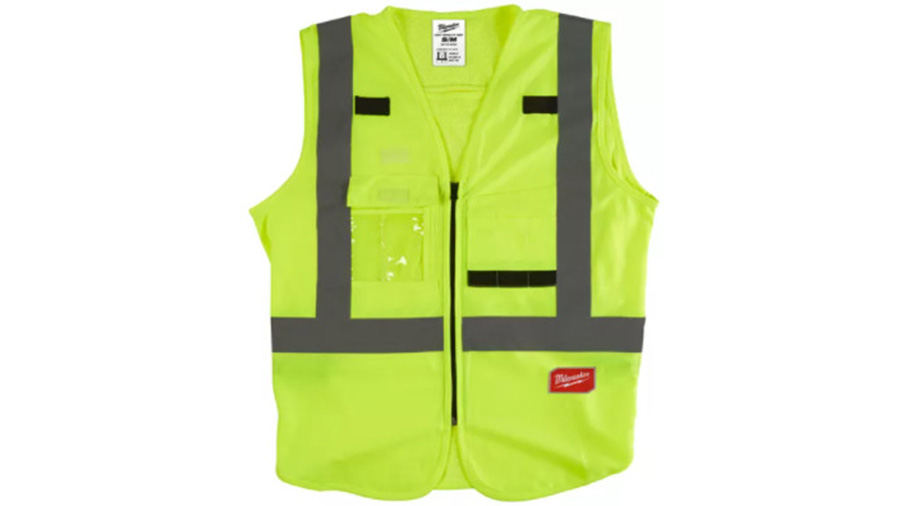 Gilet haute visibilité Milwaukee 4932471889 Jaune S/M