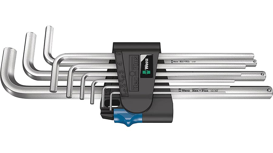 Jeu de clés mâles coudées Wera 05022130001 950/9 Hex-Plus Multicolour HF 1, syst. métrique, BlackLaser, avec fonction de retenue Jeu de clés mâles coudées Wera 05022130001 950/9 Hex-Plus Multicolour HF 1, syst. métrique, BlackLaser, avec fonction de retenue