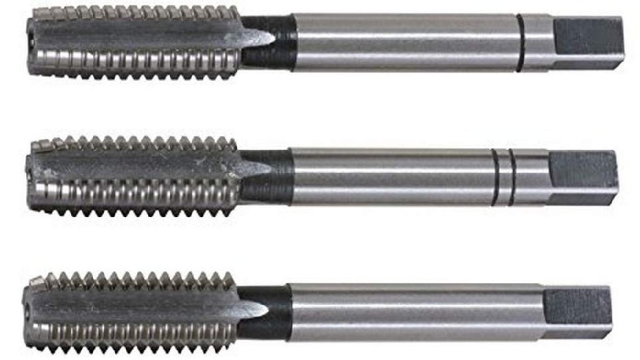 Jeu de 3 tarauds à main HSS KS TOOLS 331.0120 Jeu de 3 tarauds à main HSS KS TOOLS 331.0120