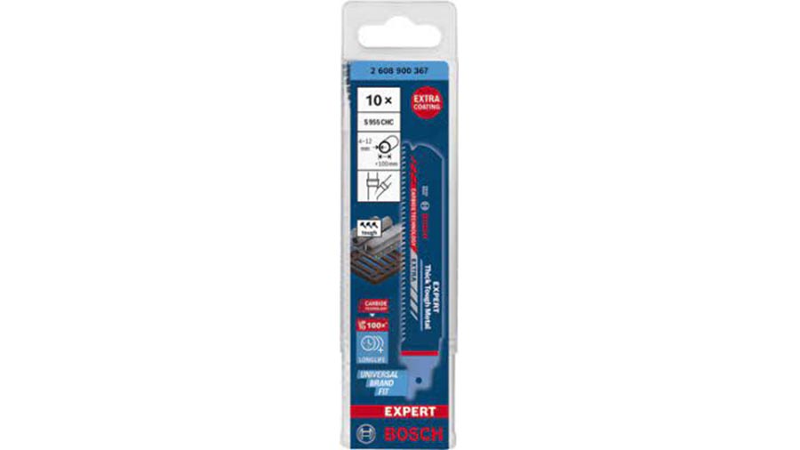 Kit 10 lames de scie sabre Bosch Expert Thick Tough Metal 2608900367 Kit 10 lames de scie sabre Bosch Expert Thick Tough Metal 2608900367