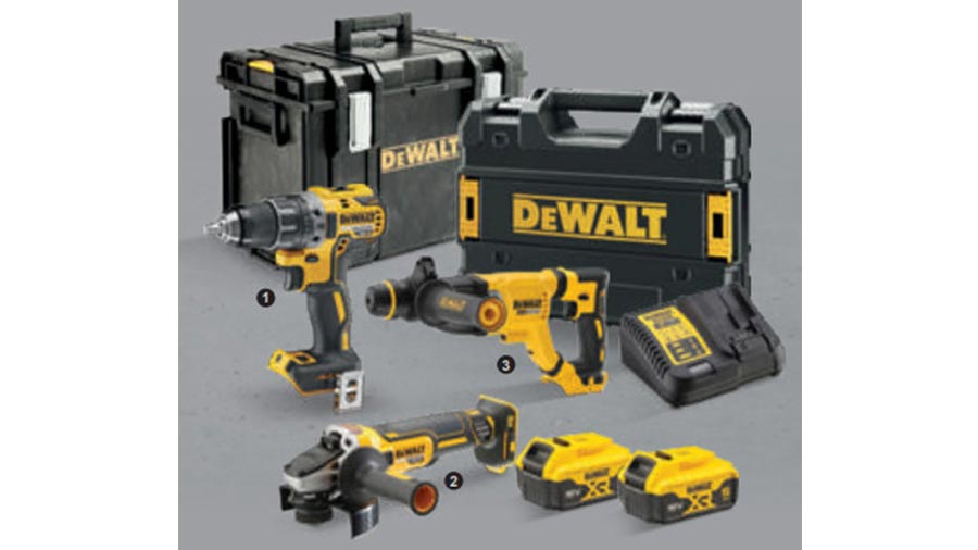 Kit 3 outils XR 18 V 5,0 Ah DCK327P2T-QW Dewalt