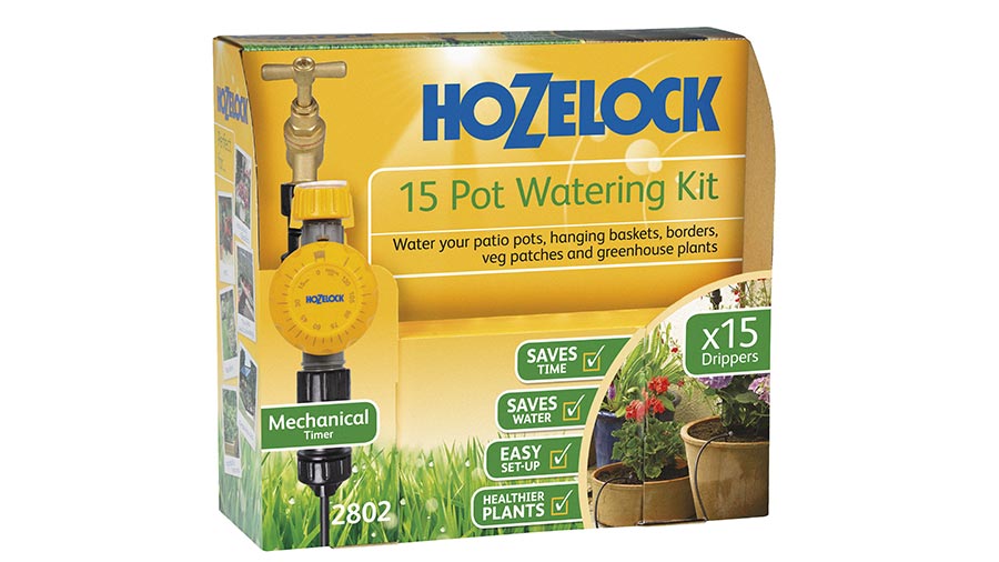 Kit d’arrosage automatique 15 pots 2802 Hozelock