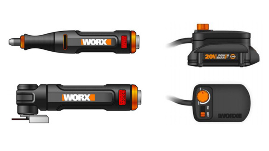 Kit d'outils rotatifs sans fil WORX MAKERX WX990