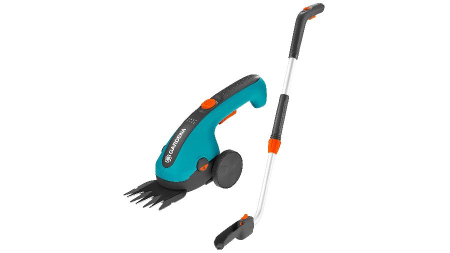 Kit complet de cisaille à gazon avec manche télescopique et roues GARDENA ClassicCut Li 9855-20 Kit complet de cisaille à gazon avec manche télescopique et roues GARDENA ClassicCut Li 9855-20