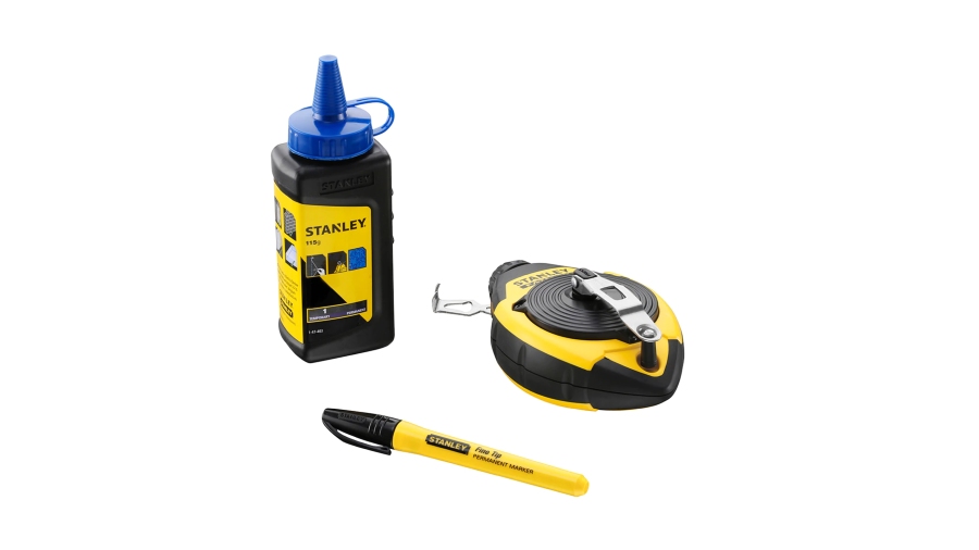 Kit cordeau traceur 30 m Stanley FATMAX 0-47-681 Kit cordeau traceur 30 m Stanley FATMAX 0-47-681