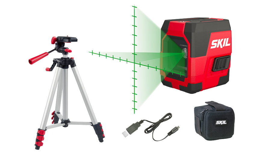 Test complet : Laser croix SKIL avec trépied 1911 DA Test complet : Laser croix SKIL avec trépied 1911 DA