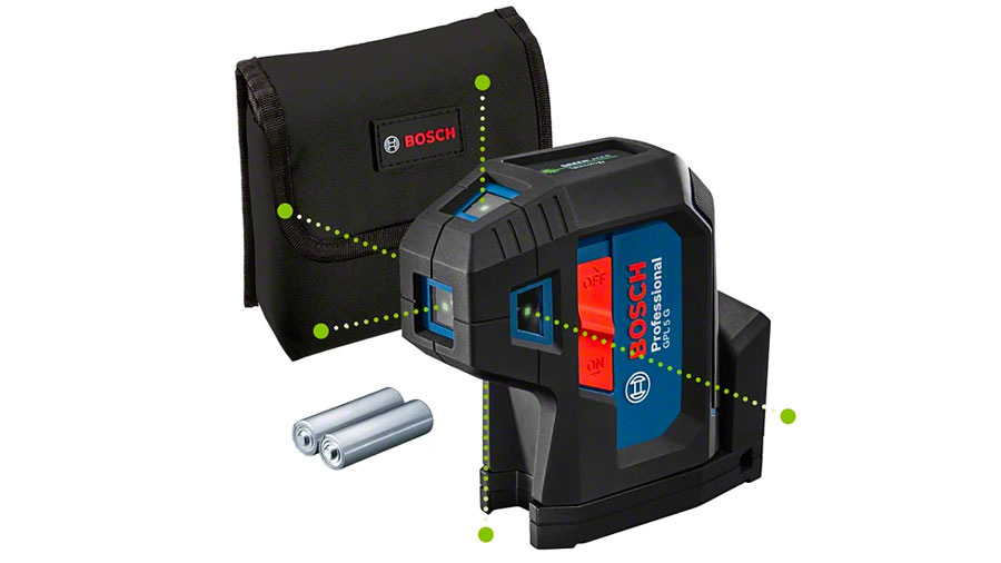 Test complet : Laser points Bosch GPL 5 G Professional Test complet : Laser points Bosch GPL 5 G Professional