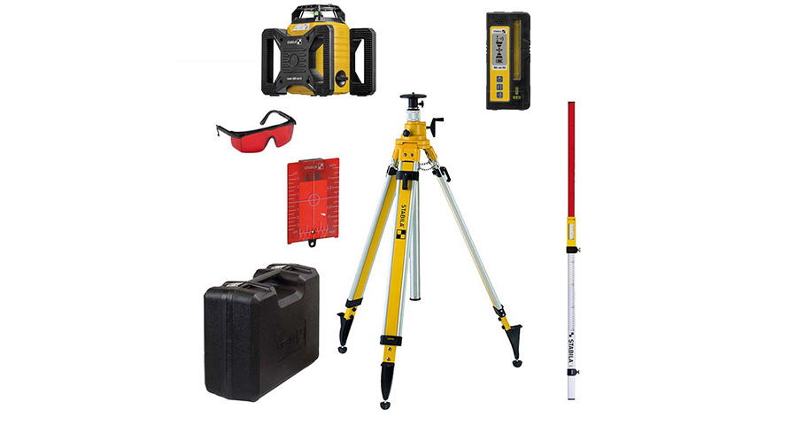 Laser rotatif STABILA LAR 160 19241 set de 7 pièces