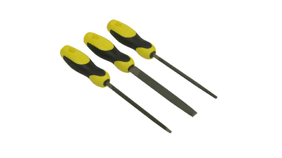 Limes bâtardes 150 mm jeu 3 pièces Stanley 0-22-445