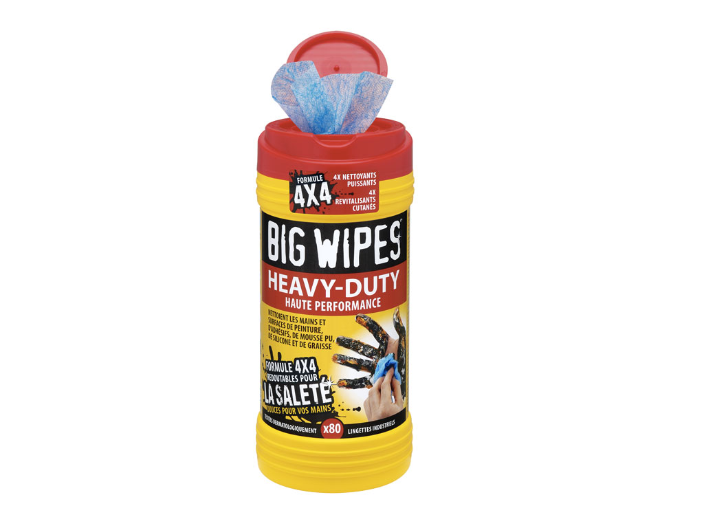 Test, avis et prix Lingette BIG WIPES HEAVY DUTY Zone Outillage