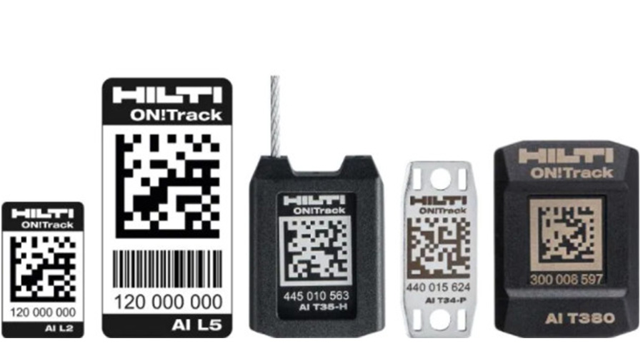 Logiciel de gestion de matériel ON!Track HILTI