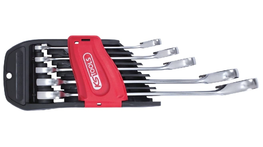 Lot de 5 clés mixtes à cliquets DUO GEAR KS Tools 503.5905