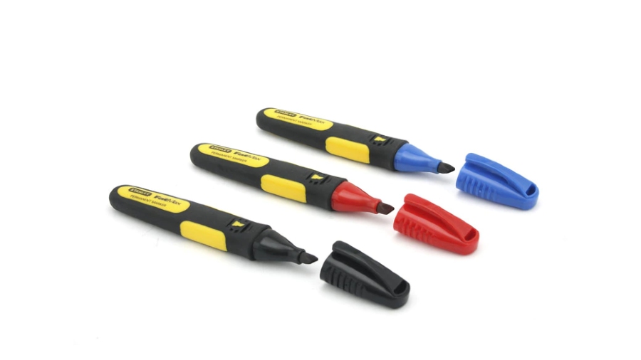 Marqueurs à pointe large biseautée Stanley FATMAX 0-47-315