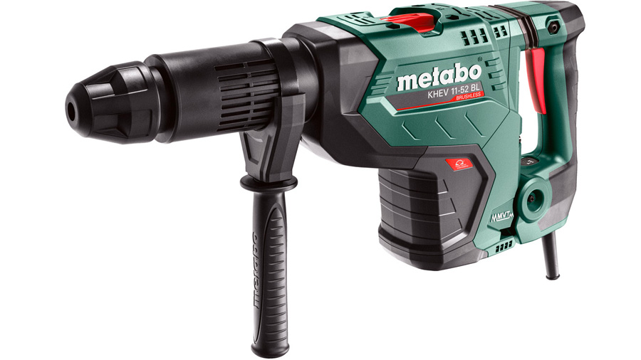 Test complet : Perforateur-burineur SDS-Max Metabo KHEV 11-52 BL 600767500 Test complet : Perforateur-burineur SDS-Max Metabo KHEV 11-52 BL 600767500