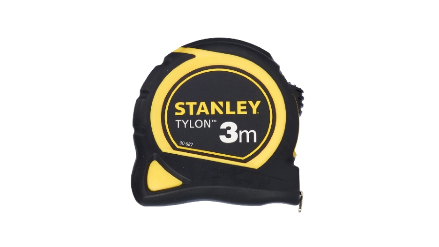 Mètre ruban STANLEY 1-30-687 bimatière tylon 3mx12,7mm