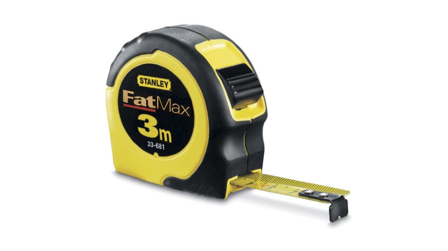 Mètre ruban STANLEY FATMAX 1-33-681 double marquage 3mx16mm Mètre ruban STANLEY FATMAX 1-33-681 double marquage 3mx16mm