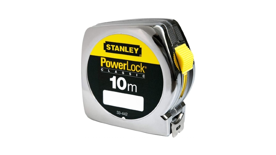 Mètre ruban STANLEY POWERLOCK 0-33-442 classic abs 10mx25mm