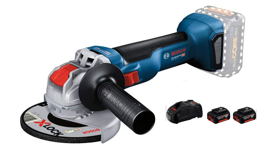 Meuleuse angulaire sans fil 125 mm 18V Bosch Professional GWX 18V-10 06017B0102 Meuleuse angulaire sans fil 125 mm 18V Bosch Professional GWX 18V-10 06017B0102
