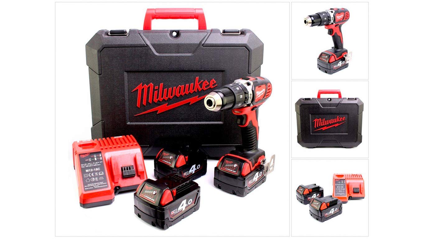 Perceuse-visseuse à percussion sans fil  M18 BPD-403C Milwaukee