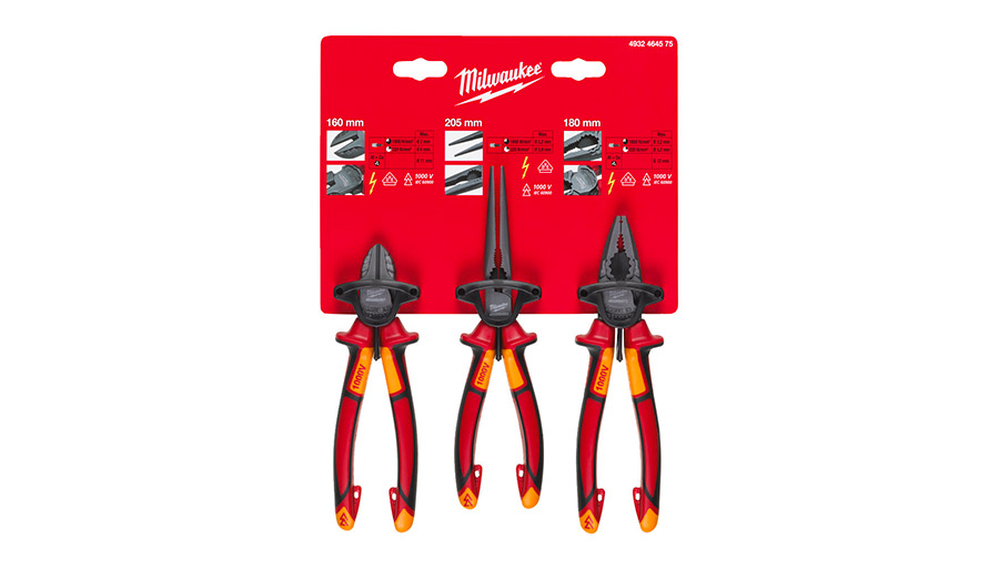 set de 3 pinces VDE 4932464575 set de 3 pinces VDE 4932464575