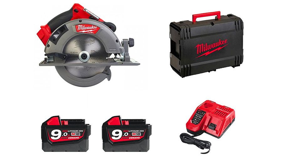 Scie circulaire sans fil M18 CCS66-902X Milwaukee prix pas cher Scie circulaire sans fil M18 CCS66-902X Milwaukee prix pas cher