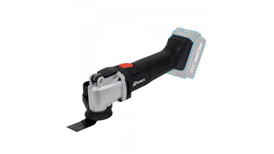 Outil oscillant multifonctions sans fil 20 V Ribimex PRBAT20/PMVSB Outil oscillant multifonctions sans fil 20 V Ribimex PRBAT20/PMVSB