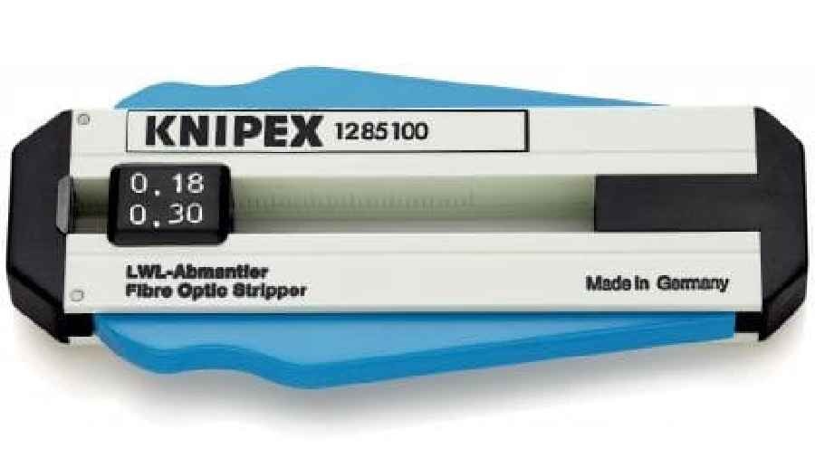Outil à dénuder pour câbles à fibres optiques KNIPEX 12 85 100 SB