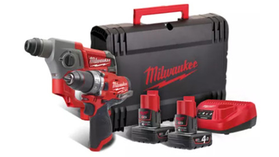 Pack d’outils sans fil Milwaukee M12 FPP2B-402X POWERPACK Pack d’outils sans fil Milwaukee M12 FPP2B-402X POWERPACK