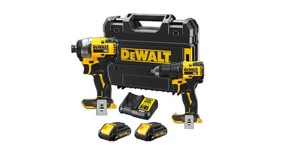 Pack perceuse visseuse à percussion DCK2062L2T-QW et clé à chocs DCF809 Dewalt Pack perceuse visseuse à percussion DCK2062L2T-QW et clé à chocs DCF809 Dewalt