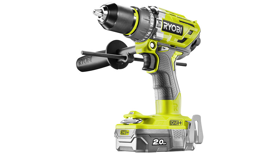 Perceuse visseuse à percussion R18PD7-220B Ryobi Perceuse visseuse à percussion R18PD7-220B Ryobi