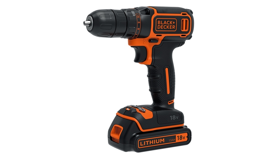 Perceuse-visseuse sans fil BLACK+DECKER BDCDC18-QW