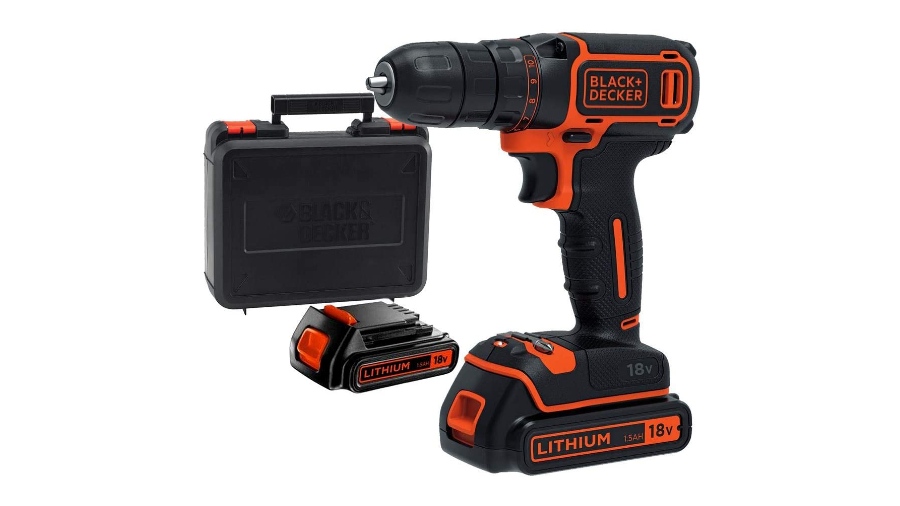 Perceuse-visseuse sans fil BLACK+DECKER BDCDC18KB-QW Perceuse-visseuse sans fil BLACK+DECKER BDCDC18KB-QW