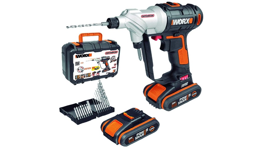Perceuse-visseuse sans fil WORX 20 V Switchdriver WX176.3 Perceuse-visseuse sans fil WORX 20 V Switchdriver WX176.3