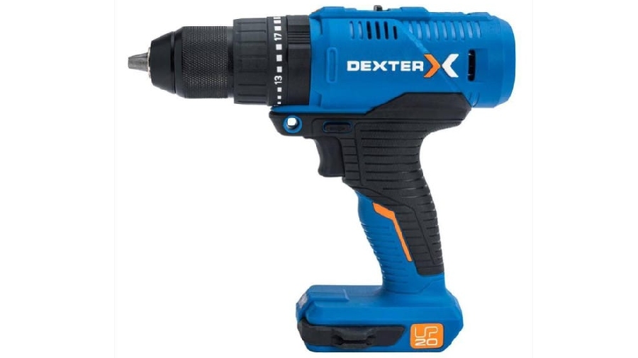 Perceuse à percussion sans fil DEXTER 20VID2-50A.1A Perceuse à percussion sans fil DEXTER 20VID2-50A.1A