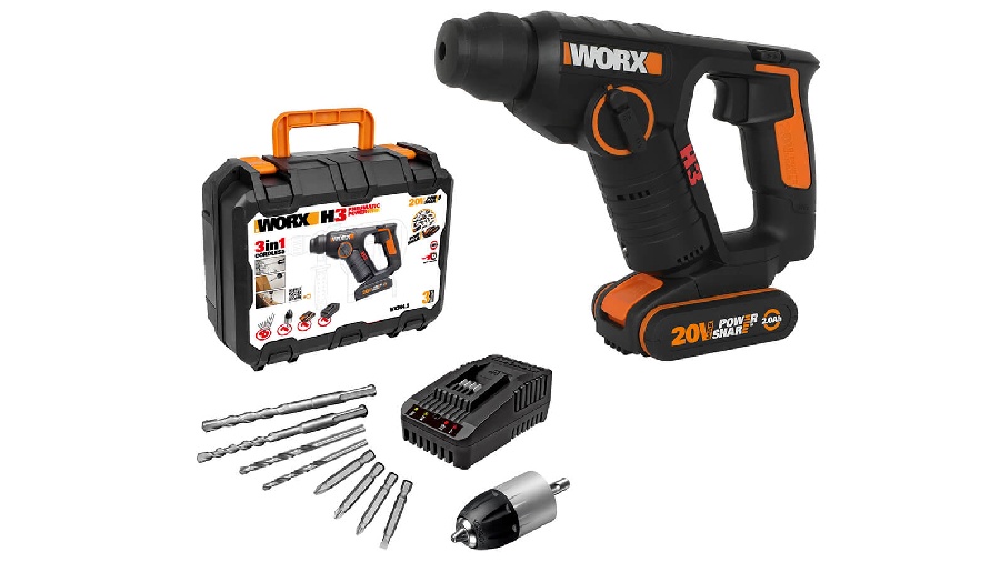 Perceuse à percussion sans fil WORX 20 V ‎WX394.3