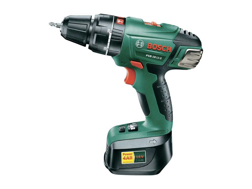 Perceuse à percussion sans fil Bosch PSB 18 LI-2 prix pas cher Perceuse à percussion sans fil Bosch PSB 18 LI-2 prix pas cher