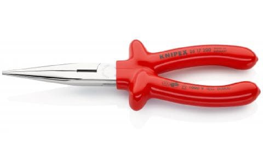 Pince à becs demi-ronds avec tranchant KNIPEX 26 17 200 Pince à becs demi-ronds avec tranchant KNIPEX 26 17 200