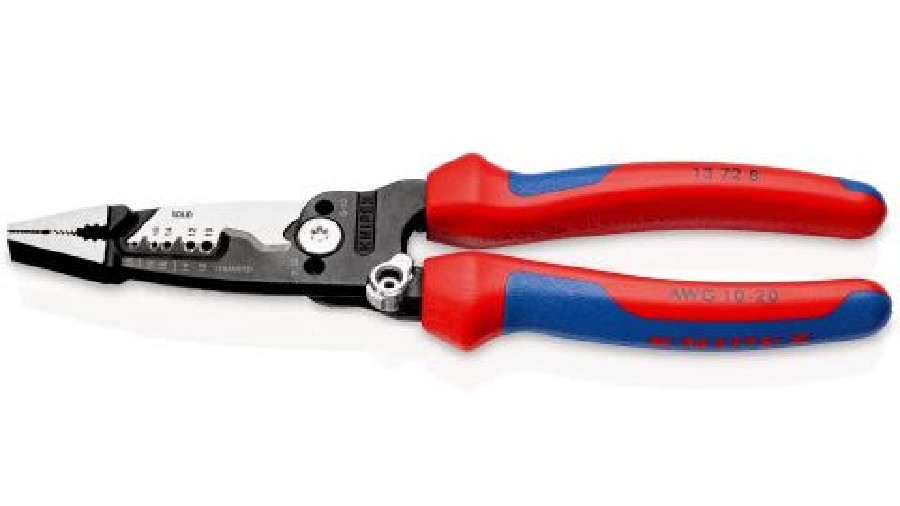 Pince d'électricien multifonction WireStripper KNIPEX 13 72 8