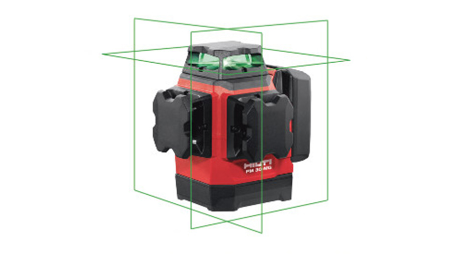 Laser multilignes HILTI PM 30-MG à 3 lignes vertes à 360°