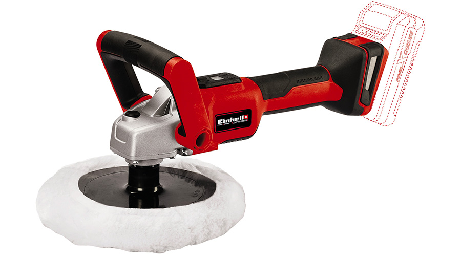 Test complet : Polisseuse sans fil Einhell CE-CP 18/180 LI E Test complet : Polisseuse sans fil Einhell CE-CP 18/180 LI E