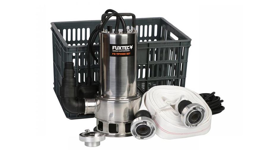 pompe immergée INOX 1100 W FUXTEC FX-TP11100 SET