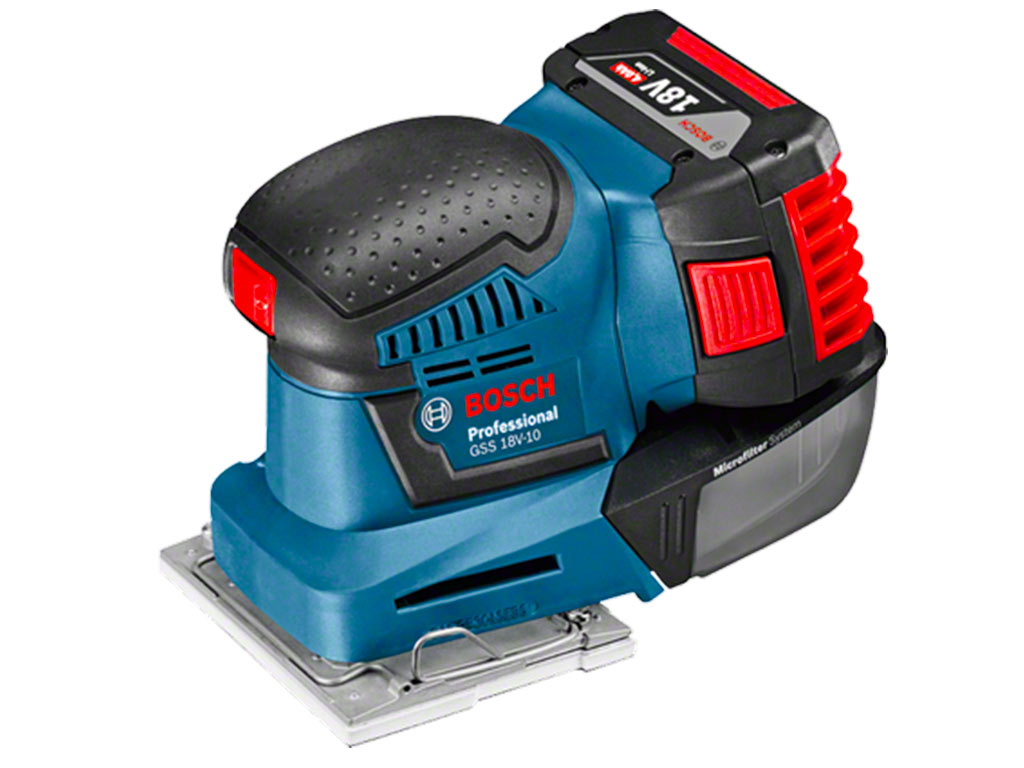 Ponceuse vibrante Bosch GSS 18V-10 Professional pas cher Ponceuse vibrante Bosch GSS 18V-10 Professional pas cher