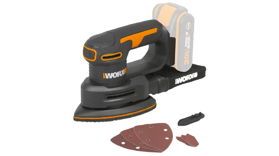 Ponceuse triangulaire sans fil WORX 20 V WX822.9