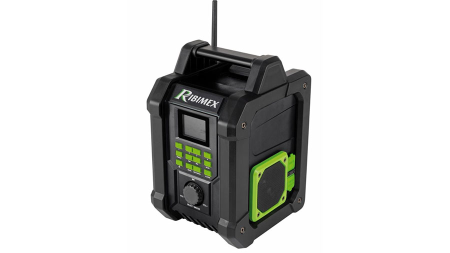 radio de chantier à batterie PRBAT20/RADSB Ribimex