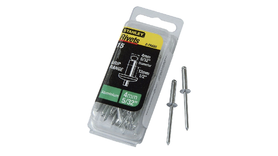 Rivet aluminium 12,7x4 mm Stanley 1-PAA58T