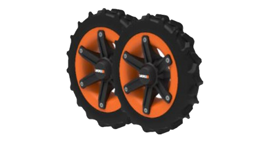 Roues tout terrain avec semelle en V WA0953 Worx Roues tout terrain avec semelle en V WA0953 Worx
